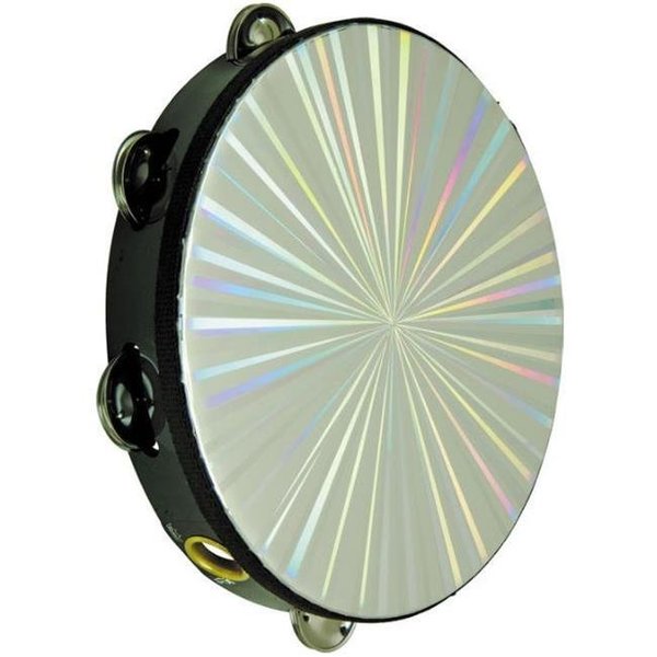 Rythm Band Rhythm Band Instruments TA4108-48 8 in. Radiant Tambourine with 8 Pair Jingles TA4108-48